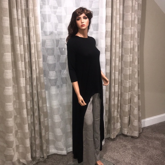 Black Hi Lo Top - Picture 6 of 6